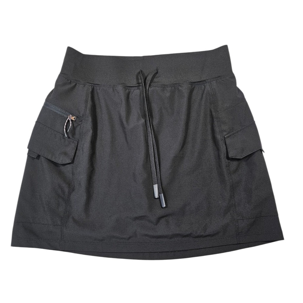 Gerry Womens Black Cargo Active Skort Size Small Hiking Athletic Golf Gorpcore
